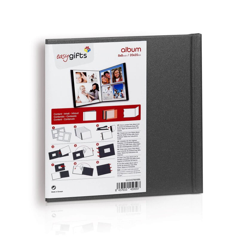 PhotoBook Album for UniBind Binding System-White 8 !/2 x 11